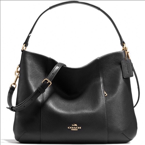 Coach Handbags - Coach Isabelle Pebbled Leather Hobo/Tote
